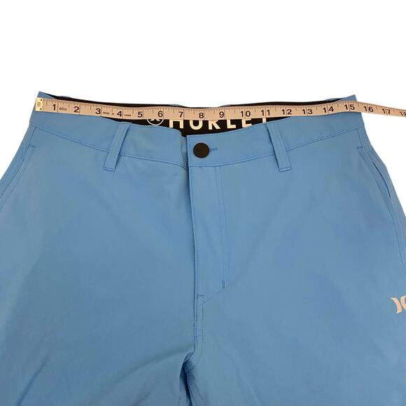 SET OF TWO Hurley All Day Hybrid 9.5" Shorts Size 32 in Light Blue & Gray - Golf - Picture 3 of 8